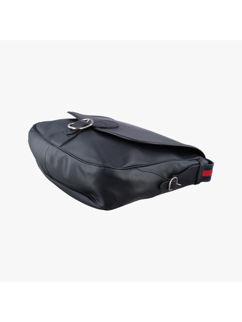 ★SOLD★ Gucci Messenger Black Leather - Picture 4 of 15